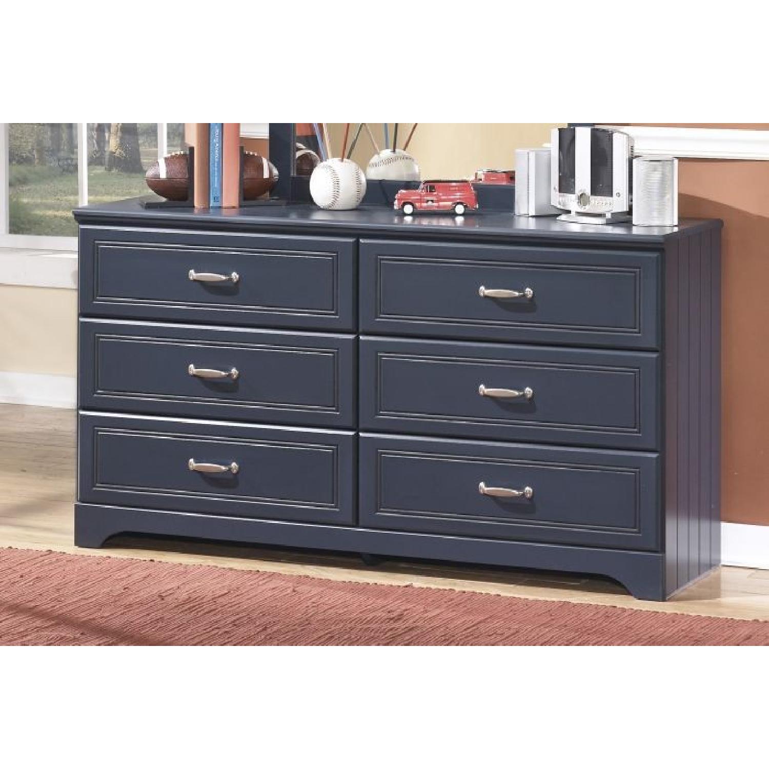 Ashley Leo Blue Dresser - image-1
