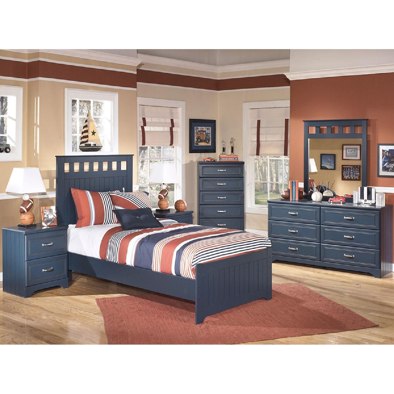 Ashley Leo Blue Dresser - image-3