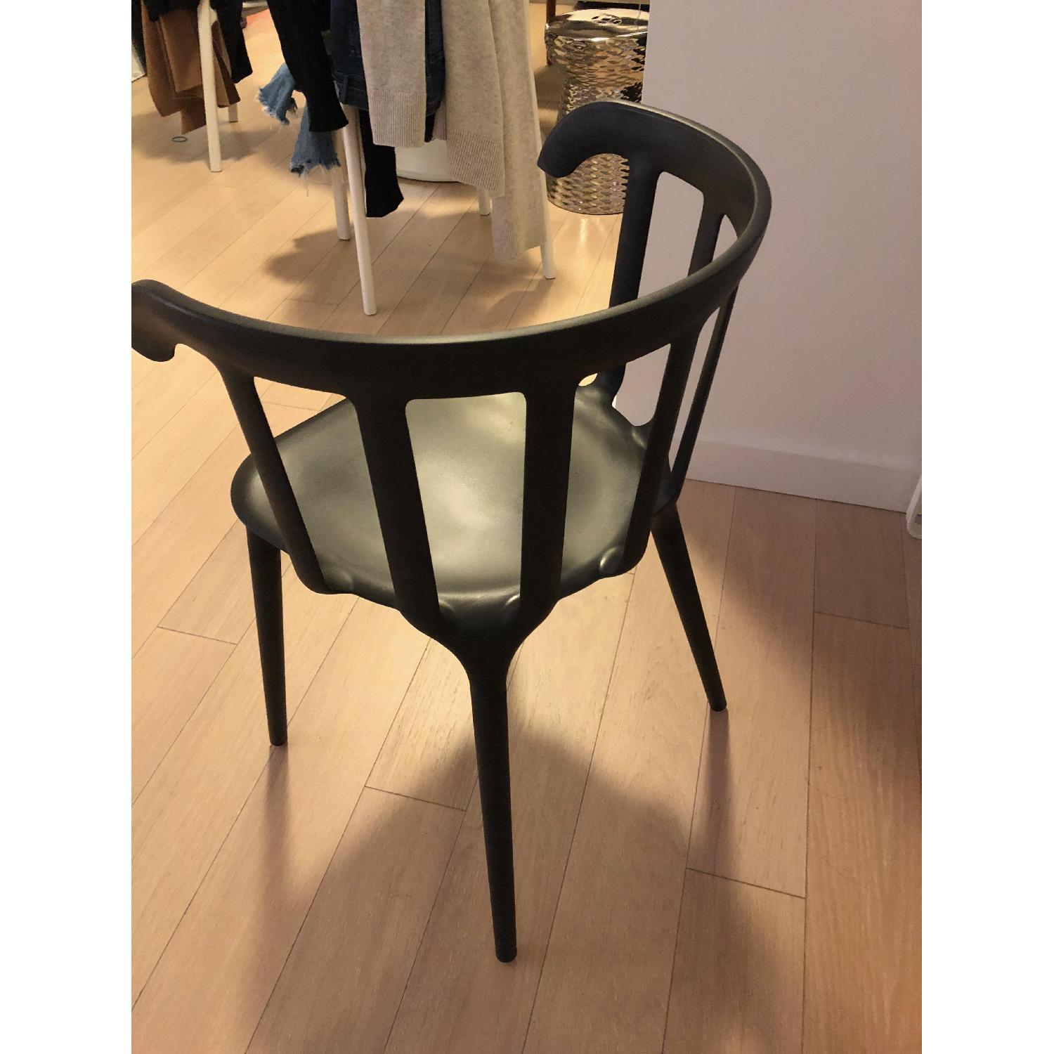 Ikea Black Dining Armchair - image-2