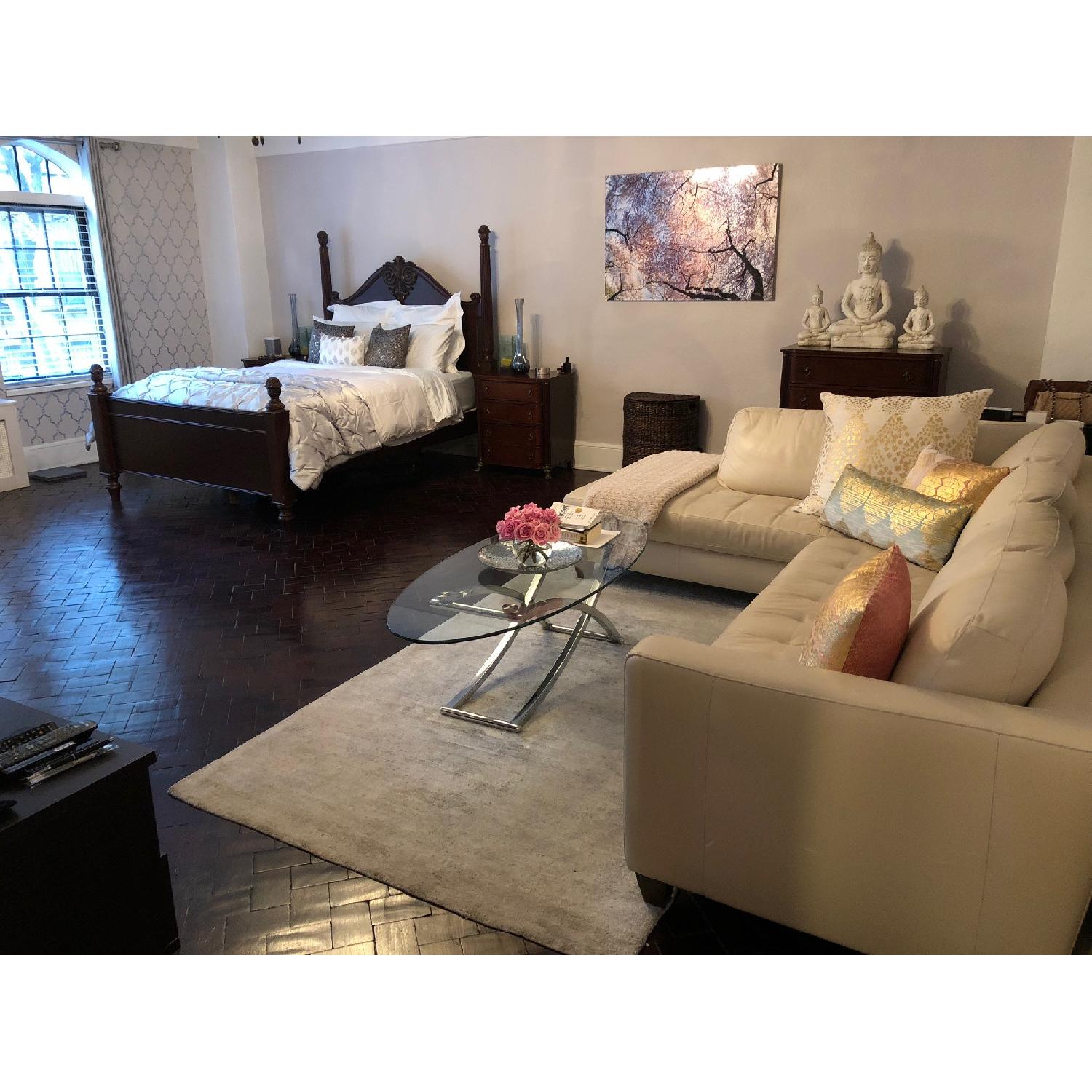 Bombay Company Adderley Mahogany Four Poster Queen Bed AptDeco