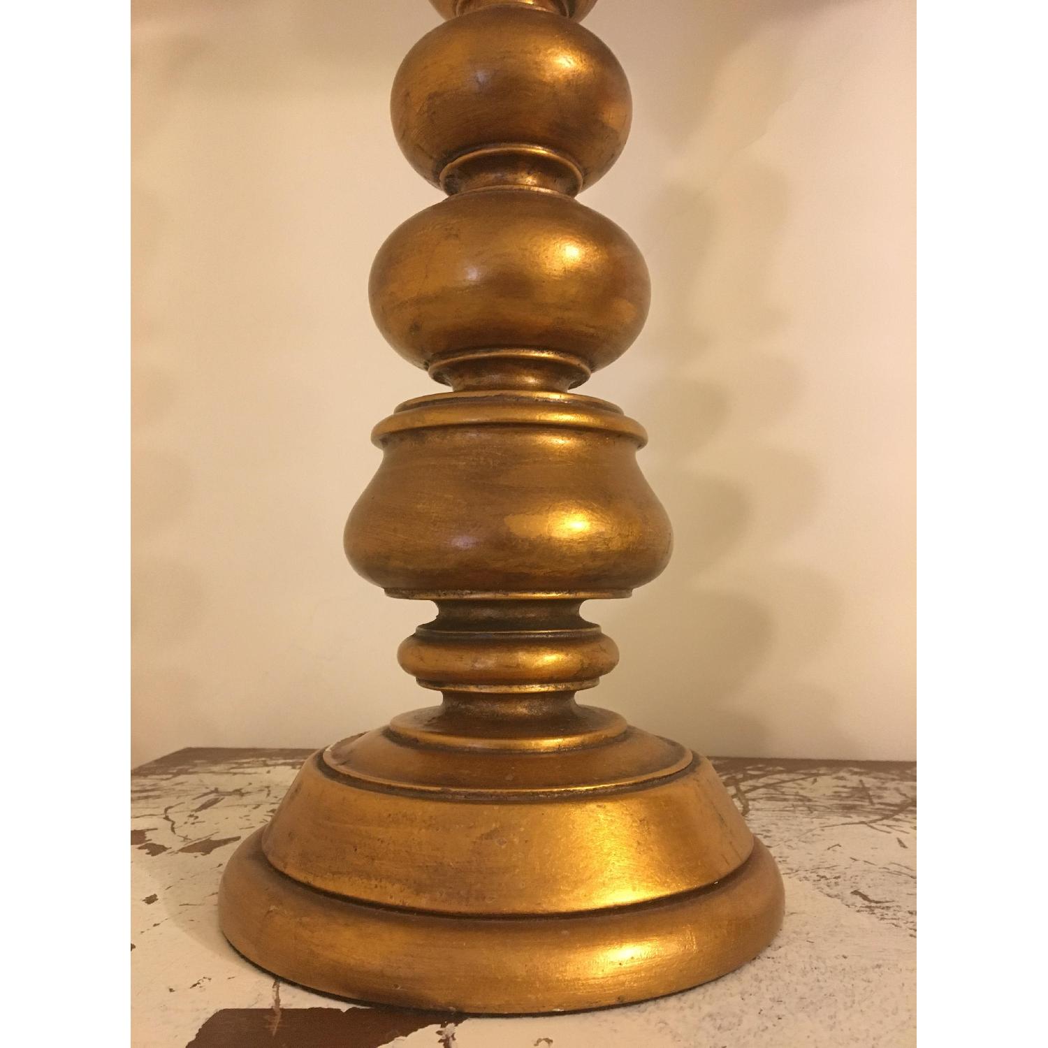 Large Gold Vintage Table Lamp - image-4
