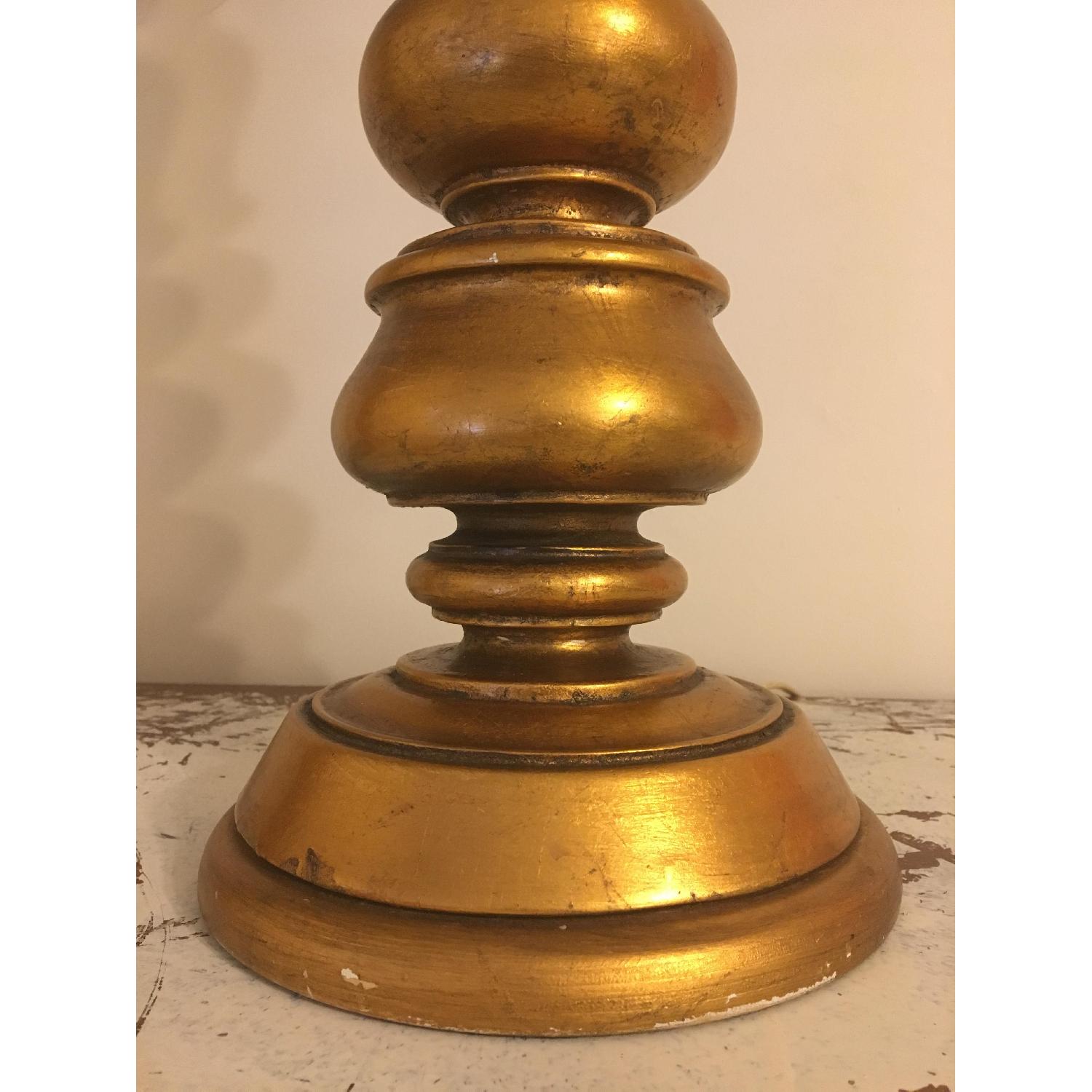 Large Gold Vintage Table Lamp - image-6