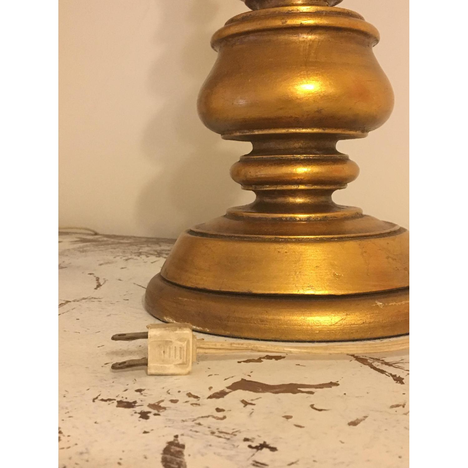 Large Gold Vintage Table Lamp - image-7
