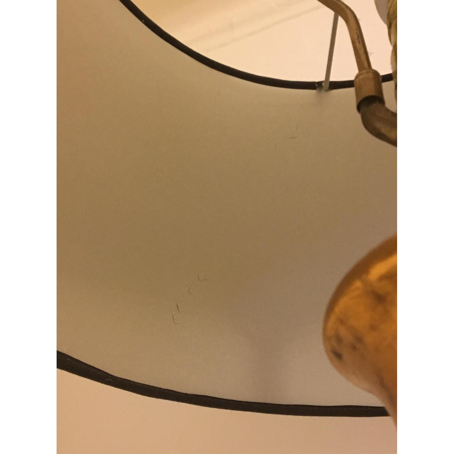 Large Gold Vintage Table Lamp - image-9