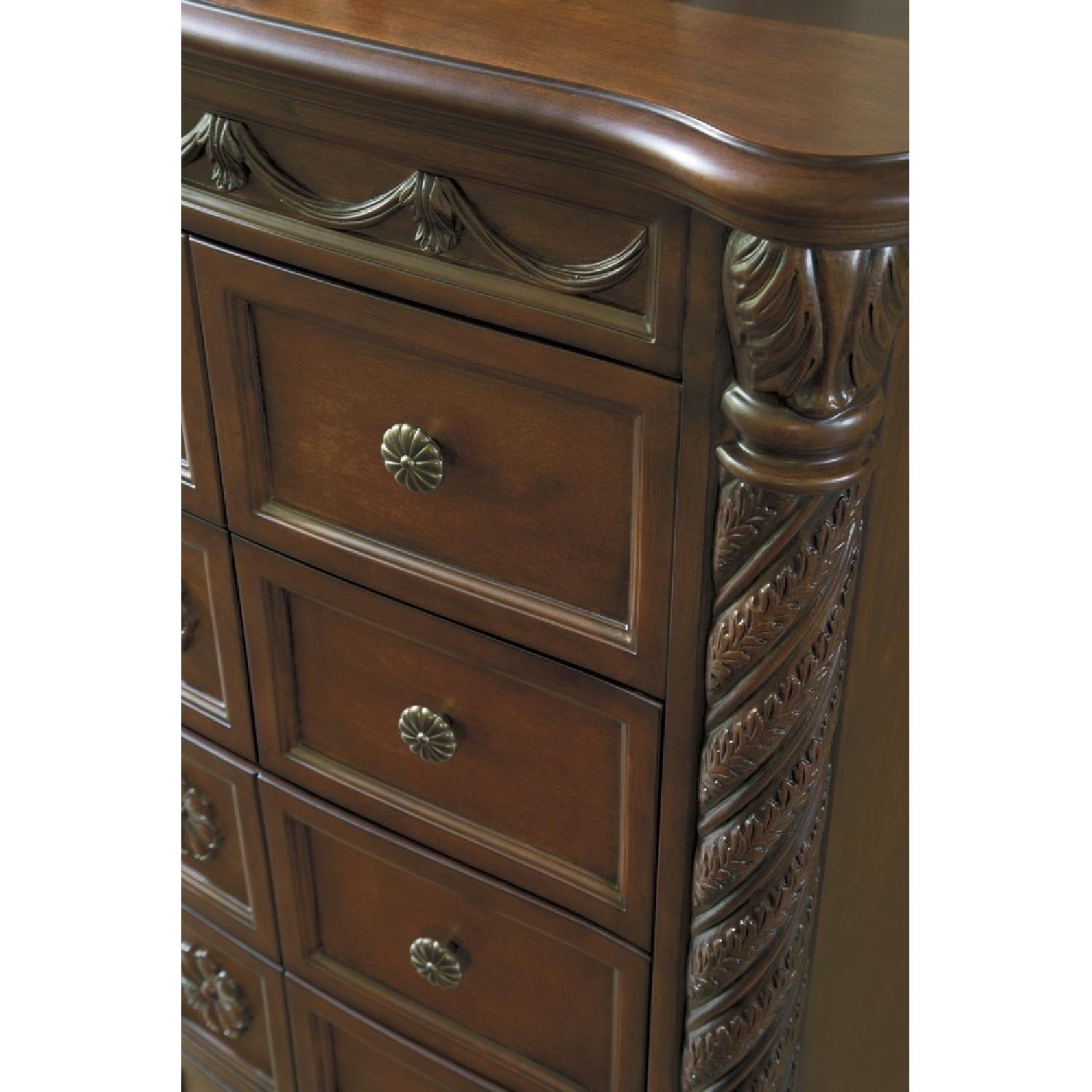 Ashley North Shore Millennium Dark Brown Chest - image-2
