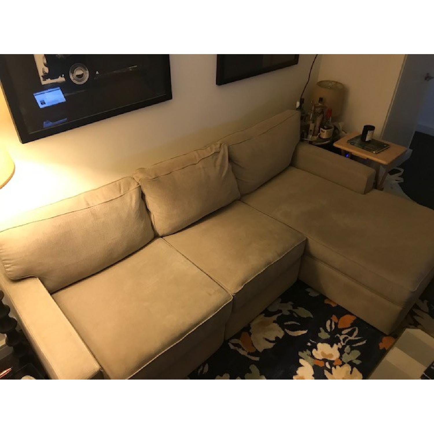 Macy's Radley 3-Piece Sectional Sofa w/ Left Arm Chaise - image-1