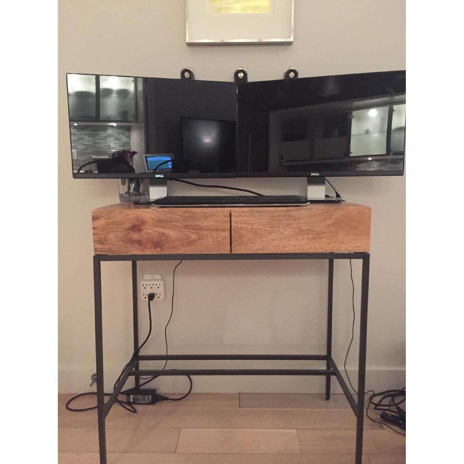 West Elm Small Industrial Desk - image-1