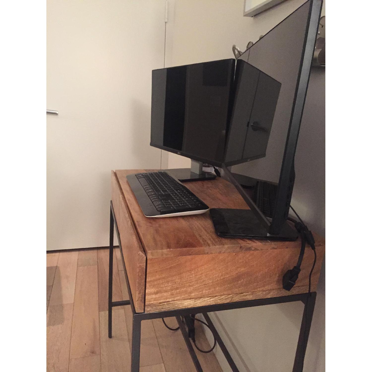 West Elm Small Industrial Desk - image-4