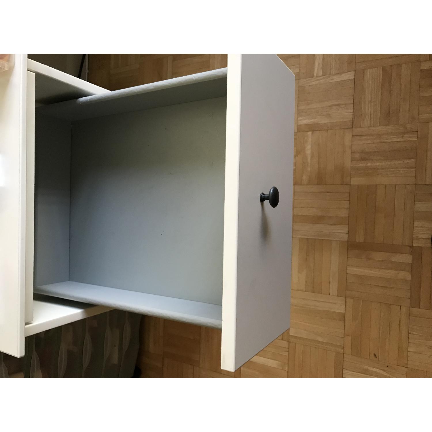 Ikea White Computer Table - image-7