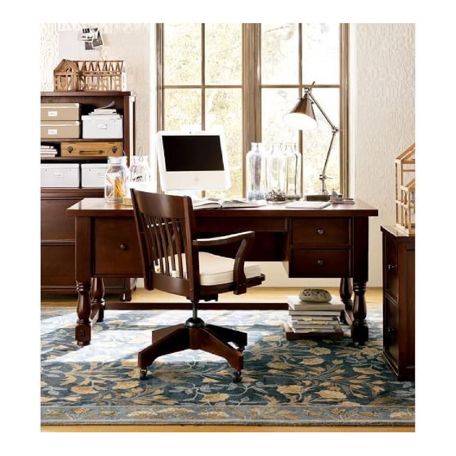 Pottery Barn Adeline Navy Area Rug - image-1