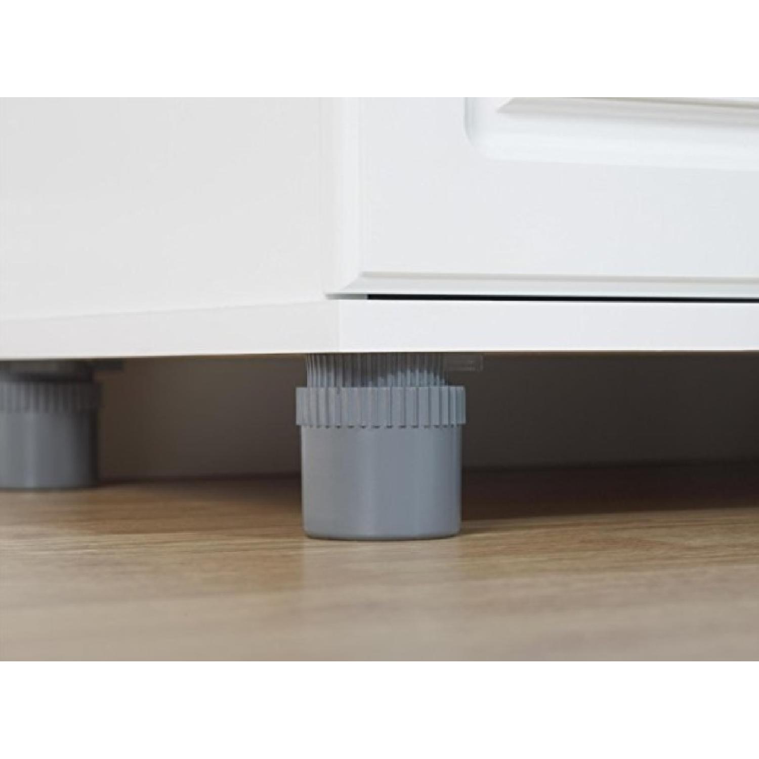 SystemBuild Kendall White Slim Pantry/Storage Cabinet - image-2