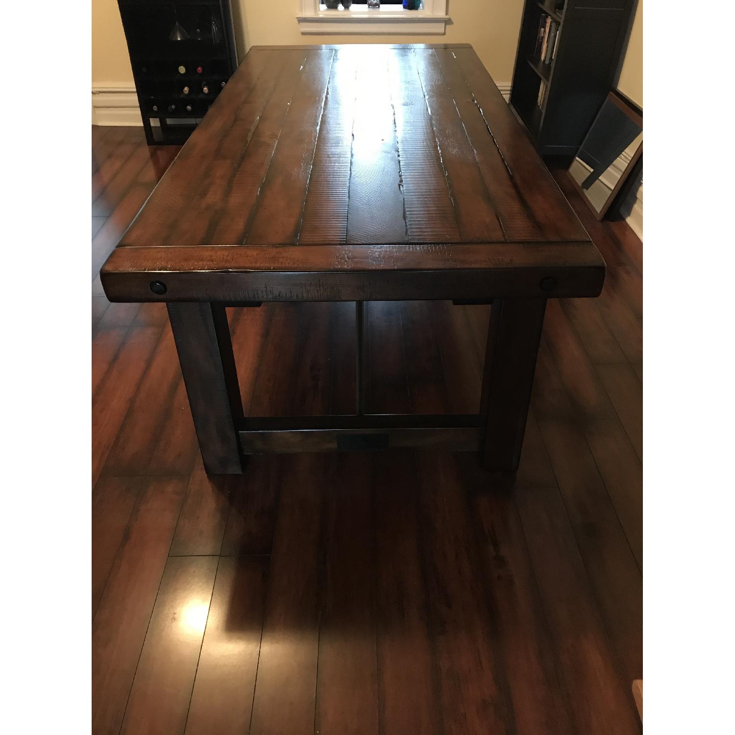 Pottery Barn Benchwright Extending Dining Table - image-10
