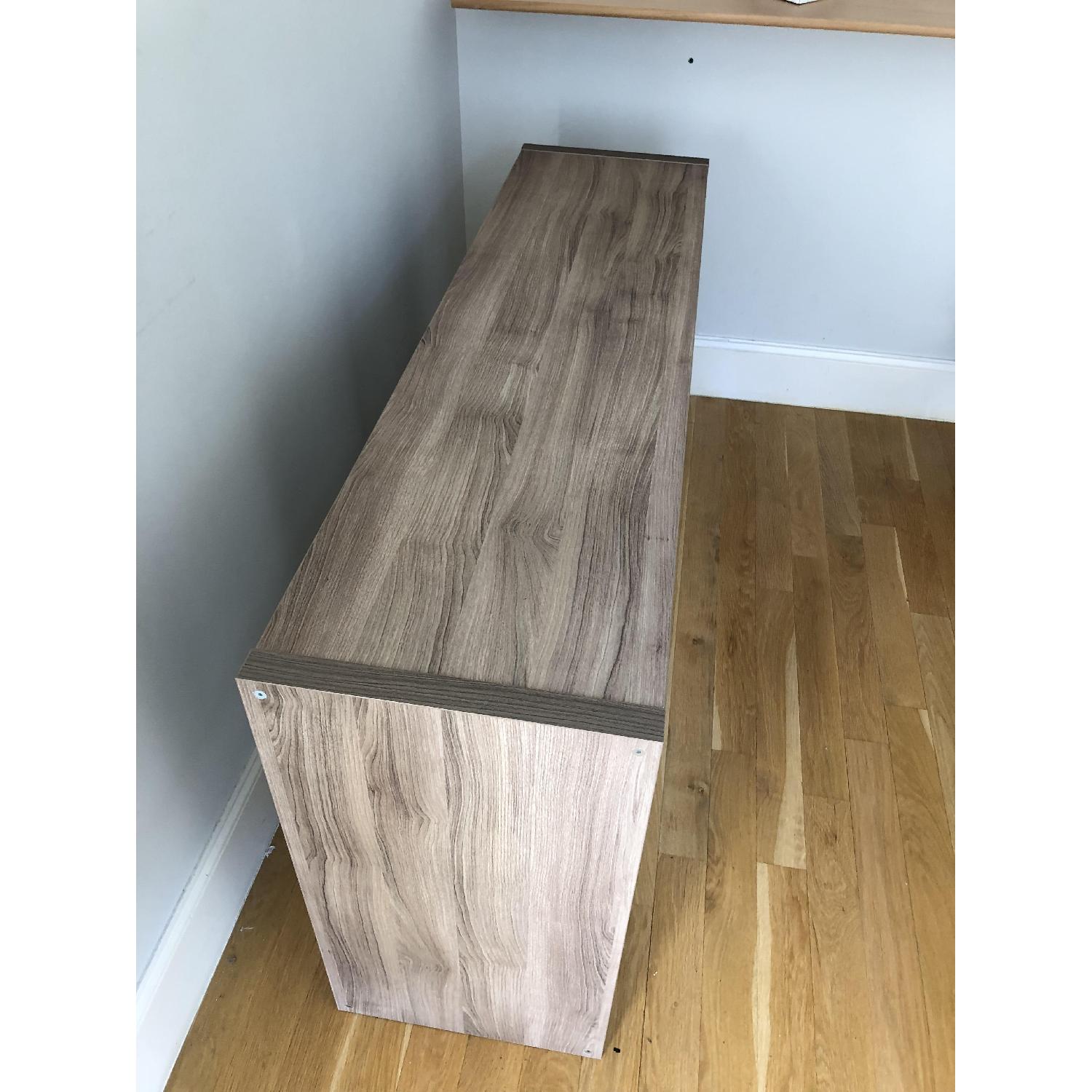 Ikea Kallax Cubes Shelving in Light Grey Walnut - image-4