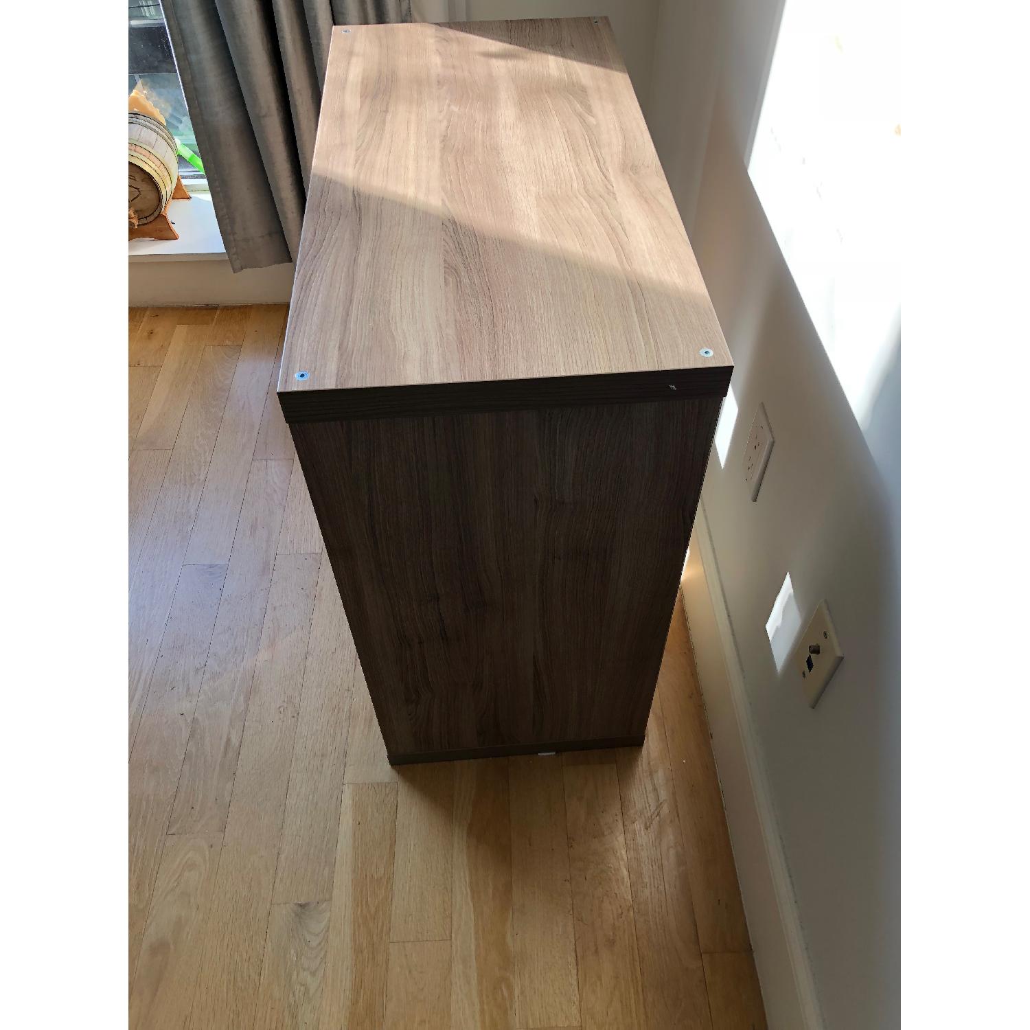 Ikea Kallax Cubes Shelving in Light Grey Walnut - image-7