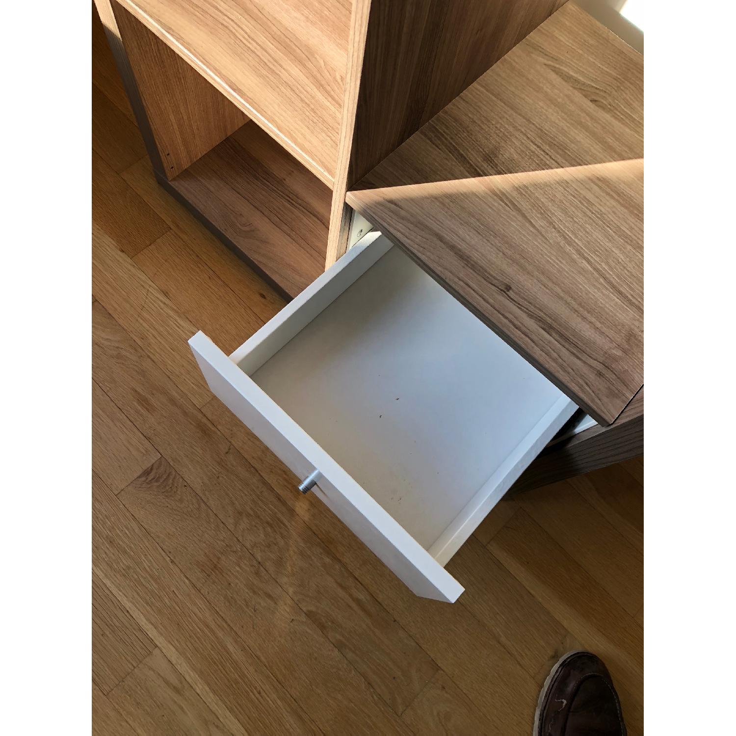 Ikea Kallax Cubes Shelving in Light Grey Walnut - image-8