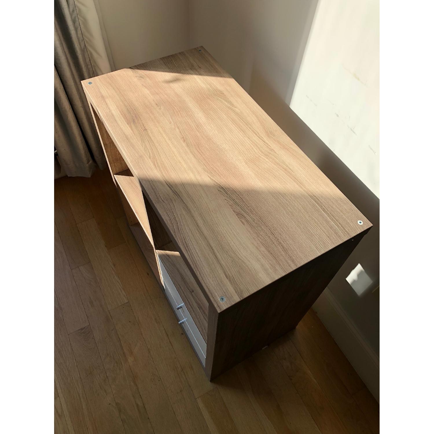 Ikea Kallax Cubes Shelving in Light Grey Walnut - image-9