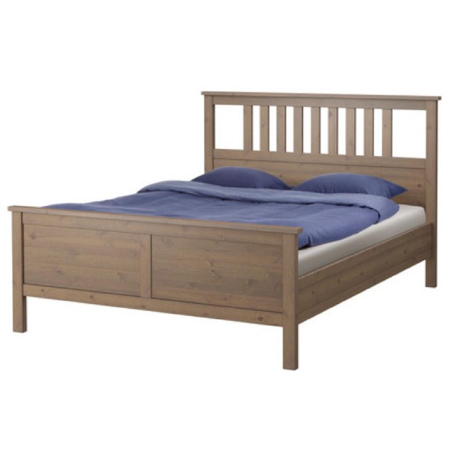 Ikea Hemnes Queen Size Bed Frame - image-1