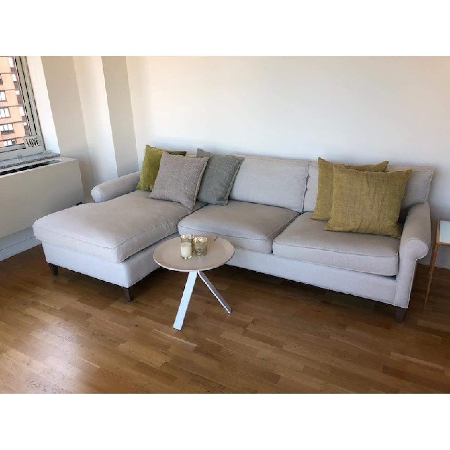 Crate & Barrel Montclair Sectional Sofa - image-1