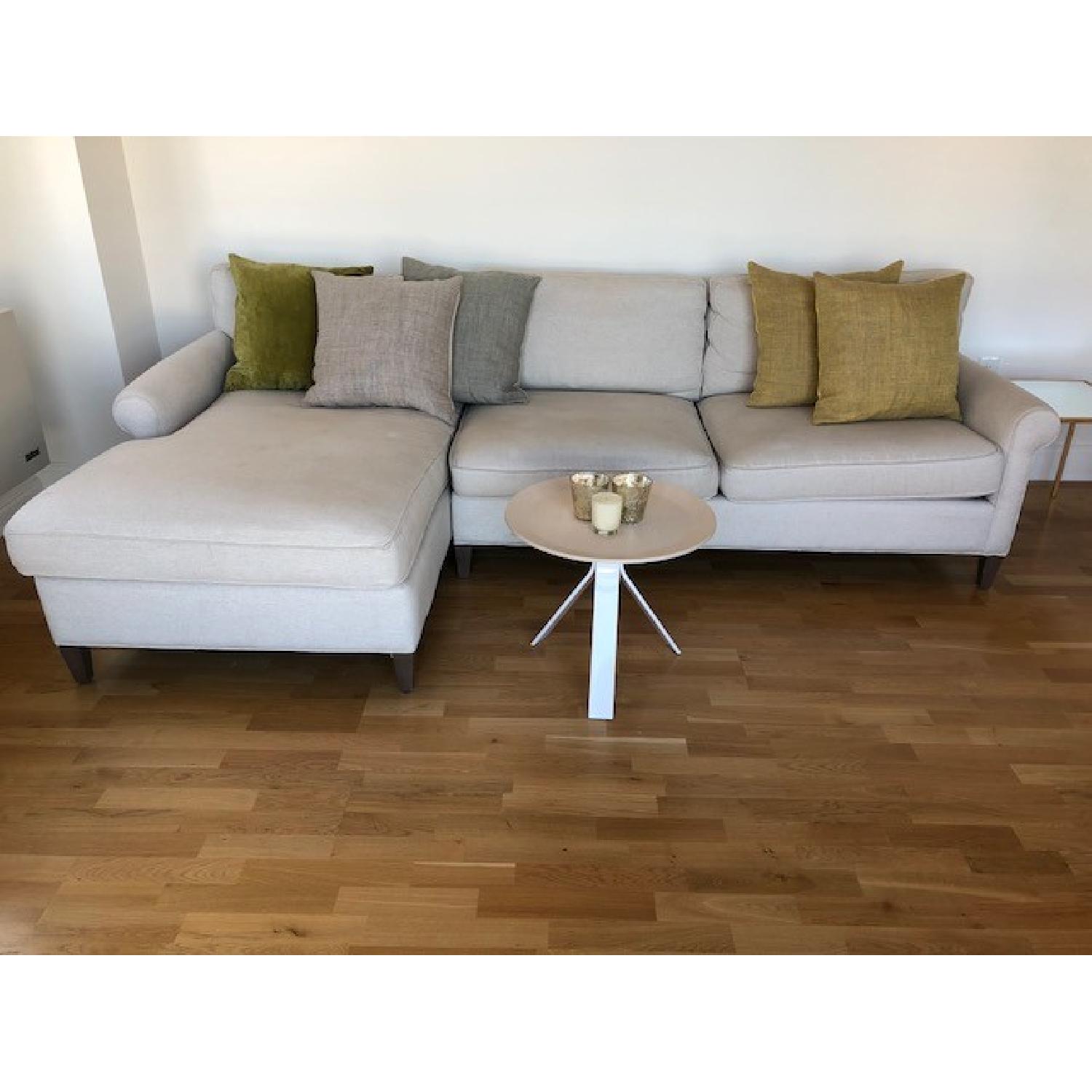 Crate & Barrel Montclair Sectional Sofa - image-2