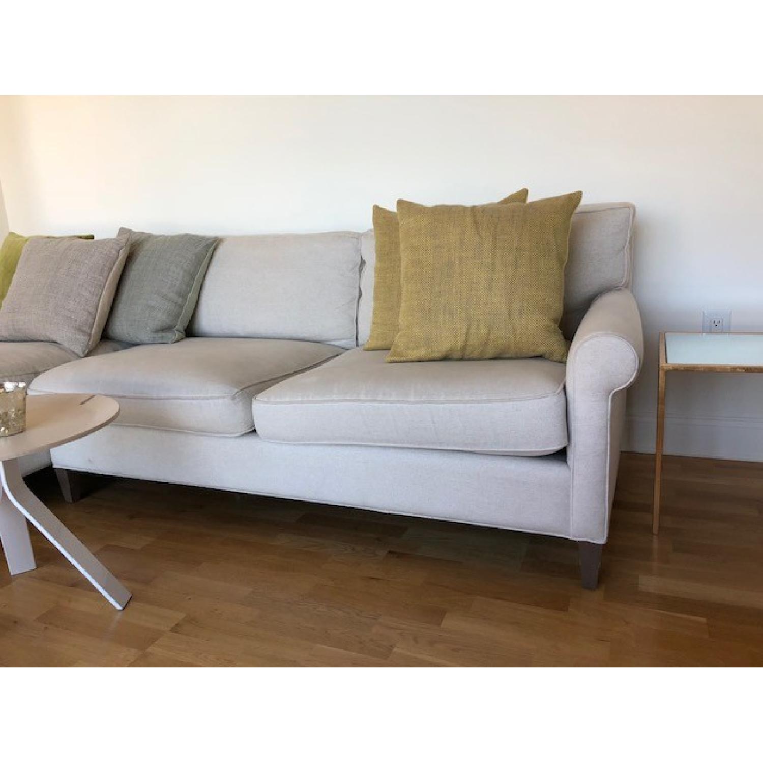 Crate & Barrel Montclair Sectional Sofa - image-3