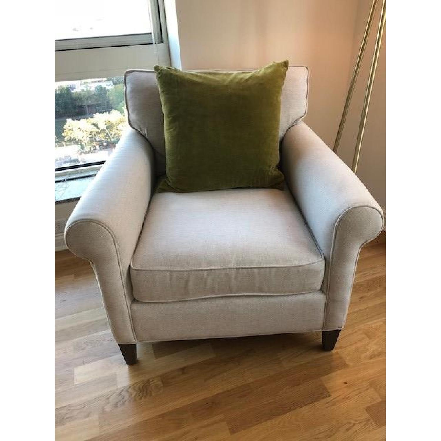 Crate & Barrel Montclair Sectional Sofa - image-4