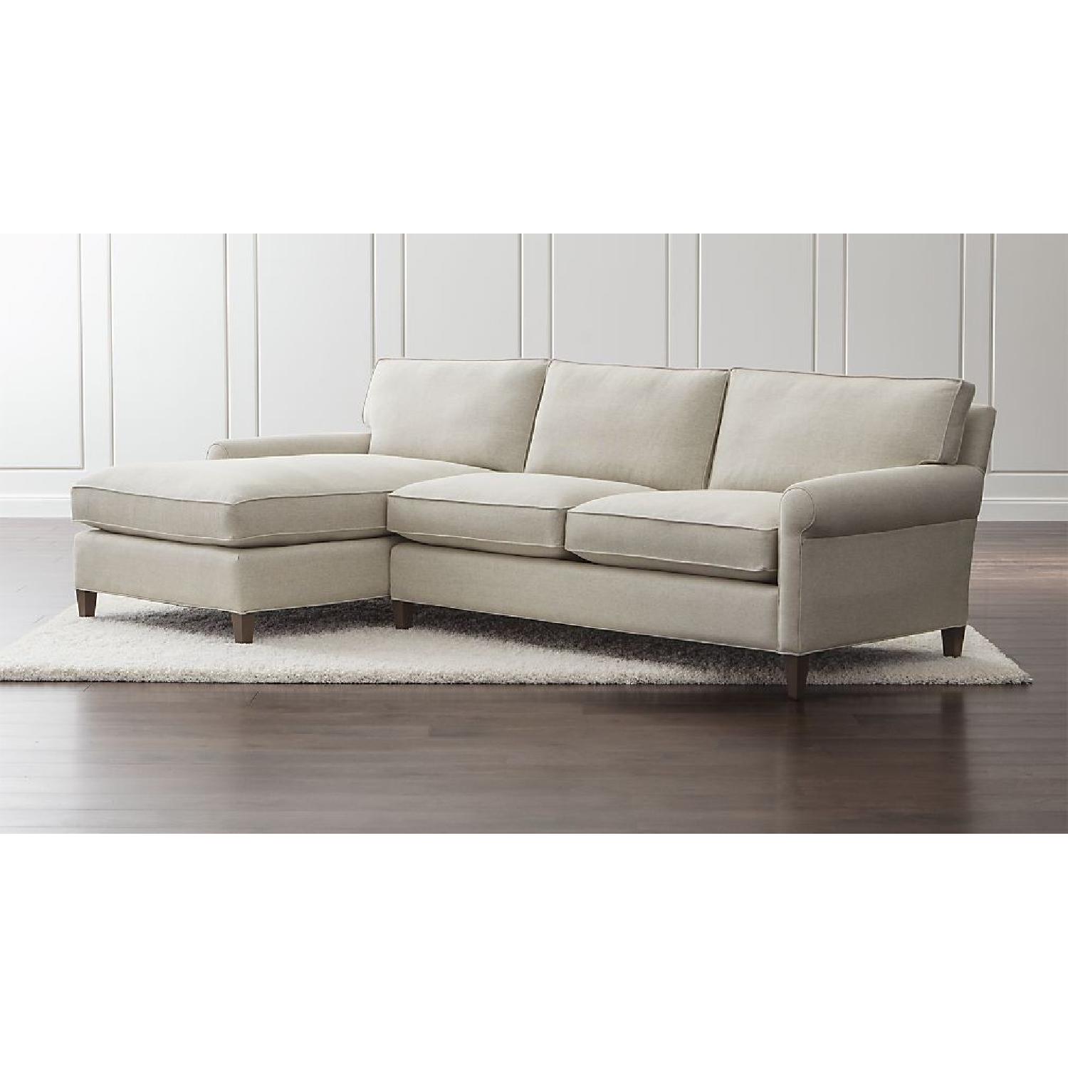 Crate & Barrel Montclair Sectional Sofa - image-5