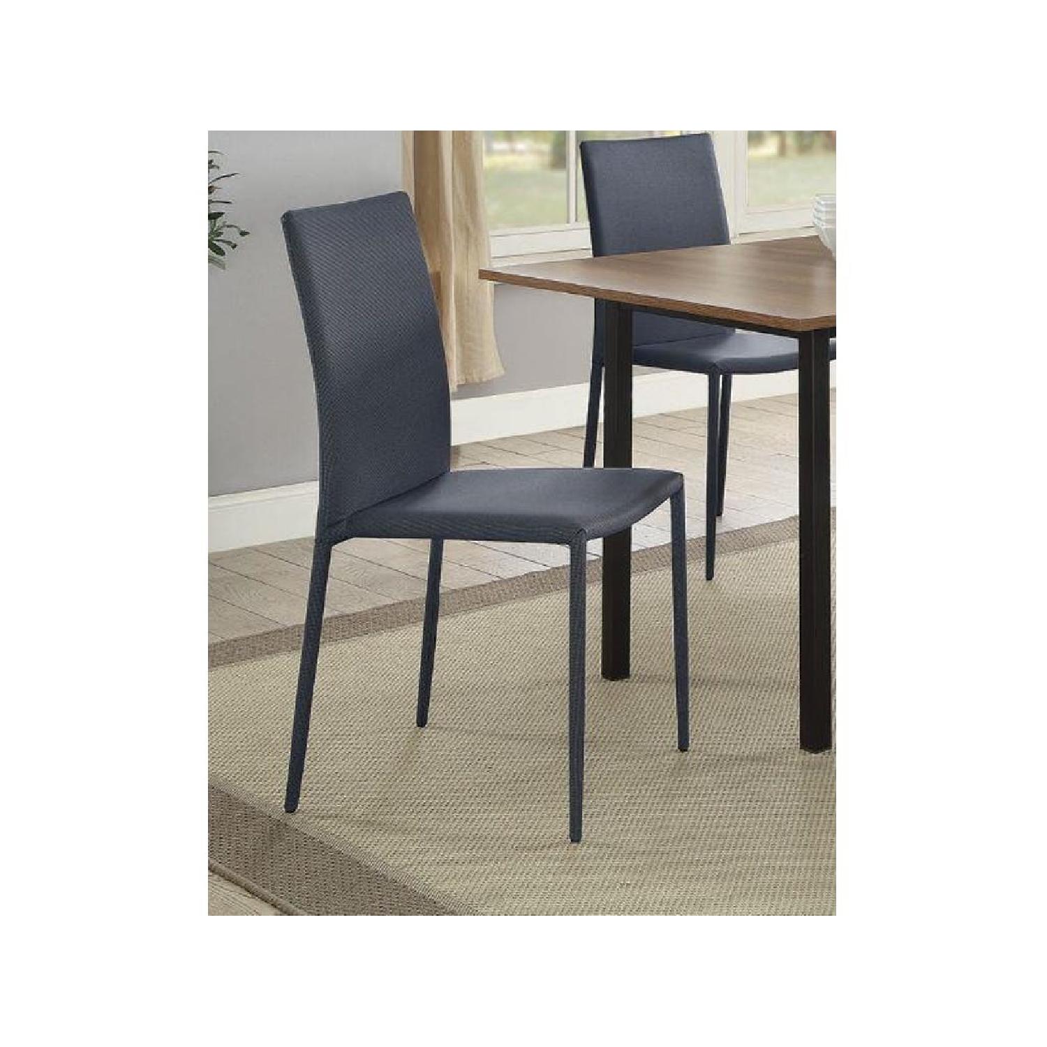 Gray & Black Dining Chair - image-1