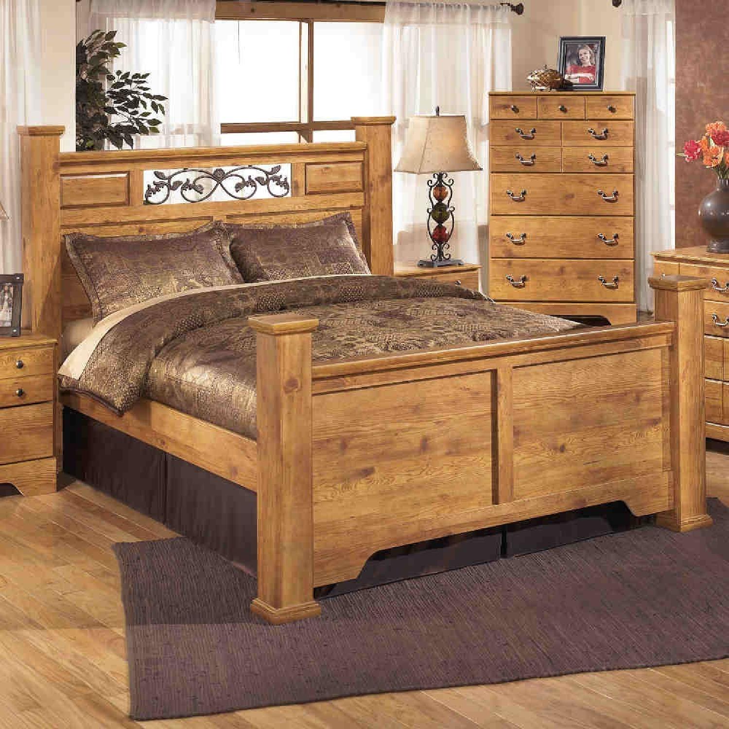 Ashley Bittersweet Light Brown Five Drawer Chest - image-2