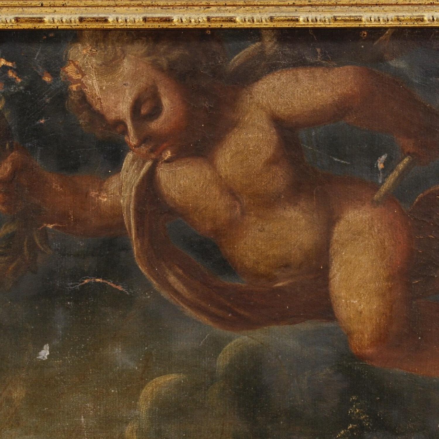 Italian Religious Oil Painting Martyrdom of Saint Alexander - image-3