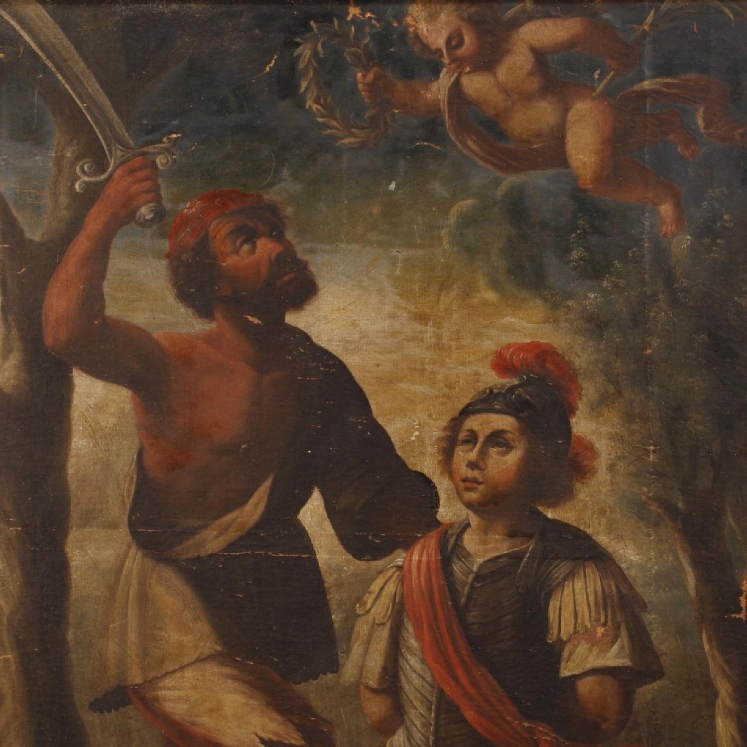 Italian Religious Oil Painting Martyrdom of Saint Alexander - image-5