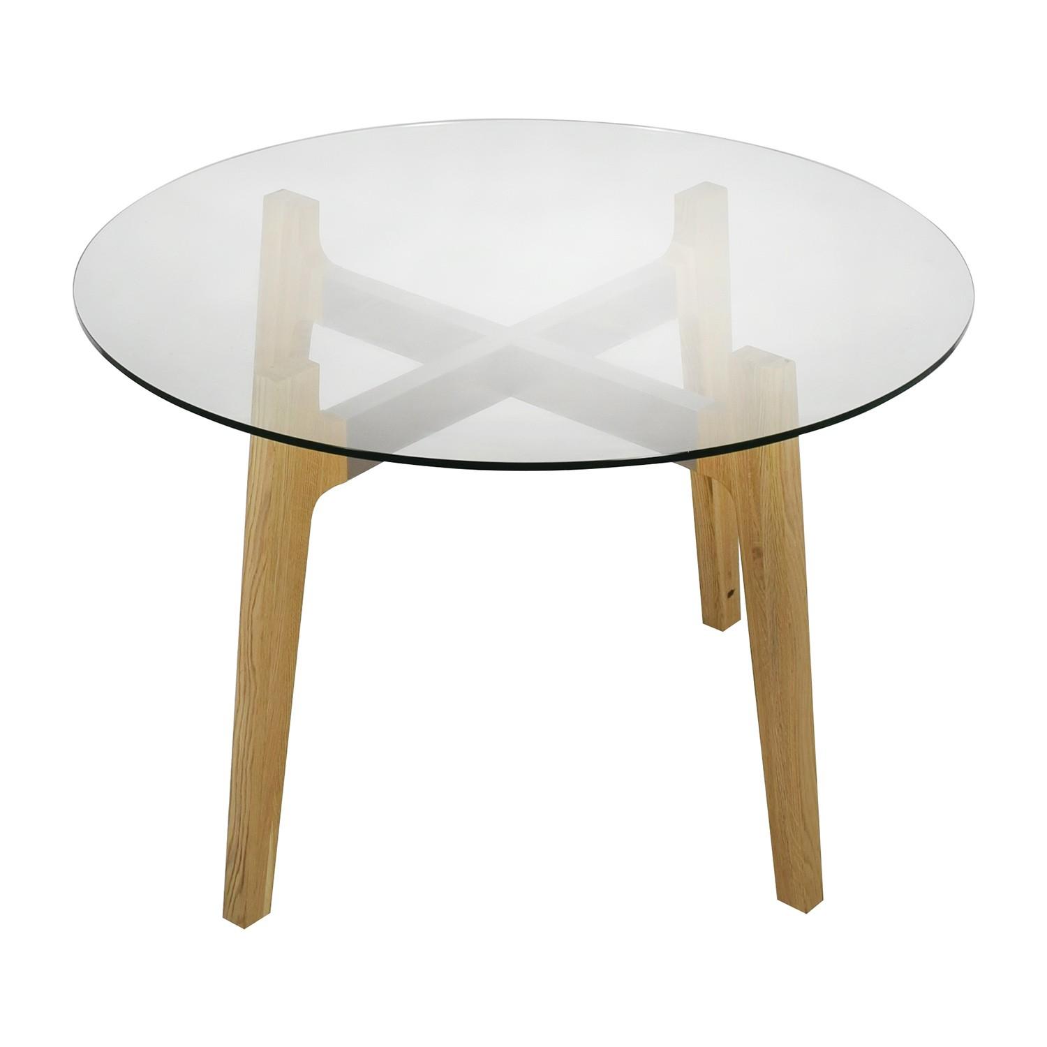 CB2 Brace Dining Table - image-9