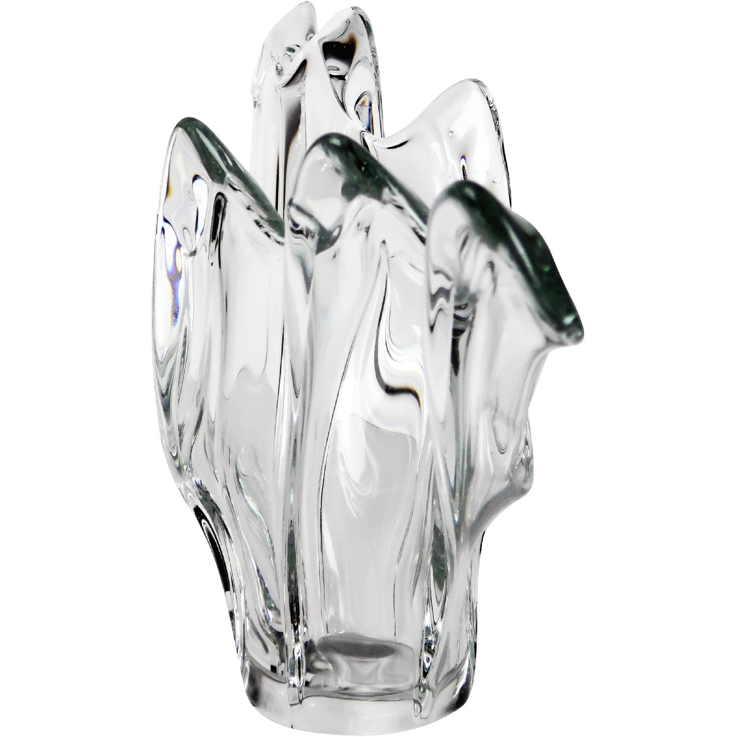 Large Corfrac Art VerrierCrystal Splash Bowl - image-2