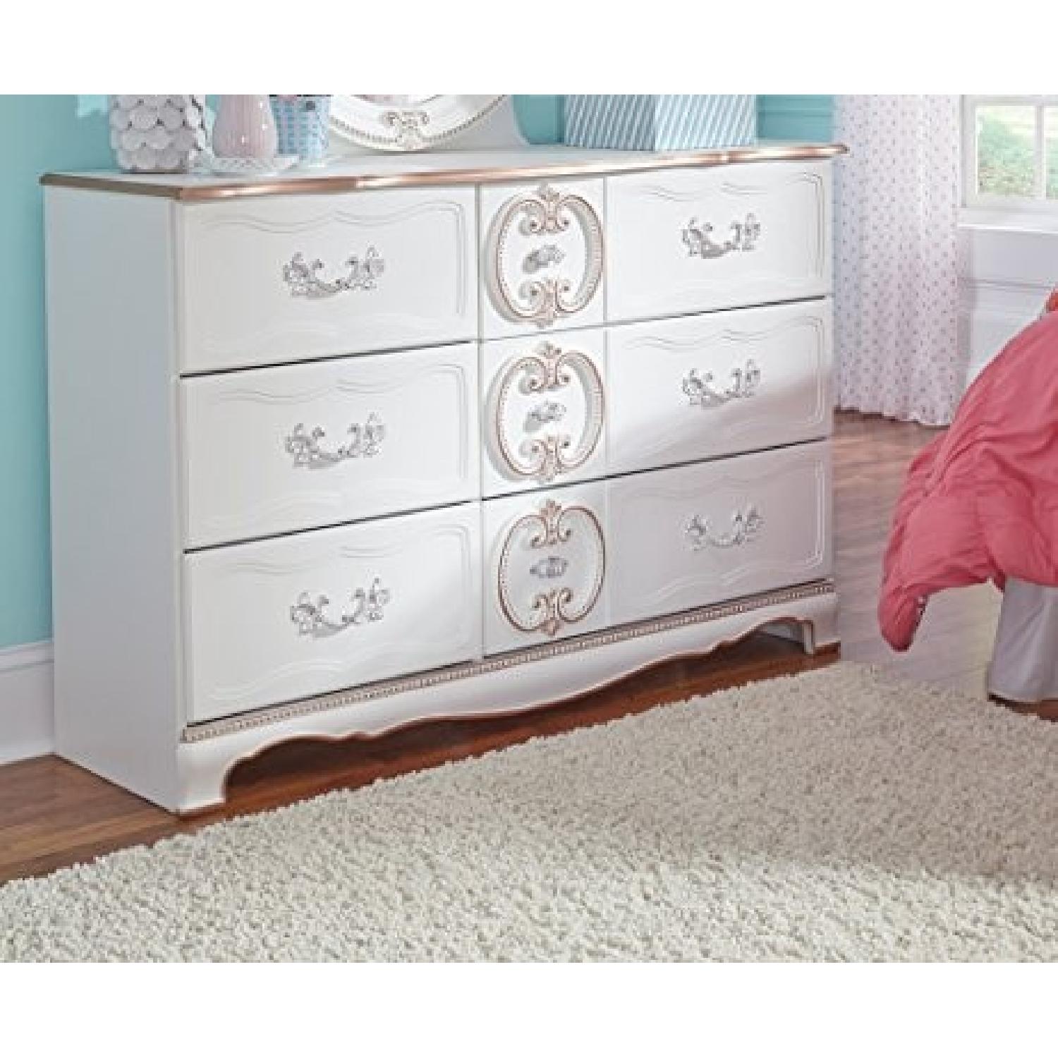 Ashley Korabella White Dresser - image-1