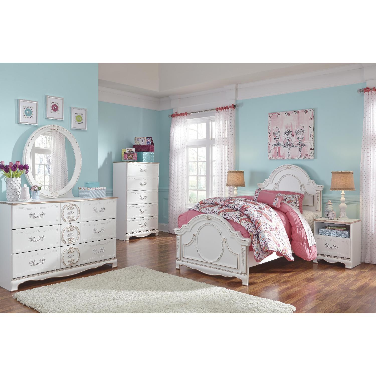 Ashley Korabella White Dresser - image-3