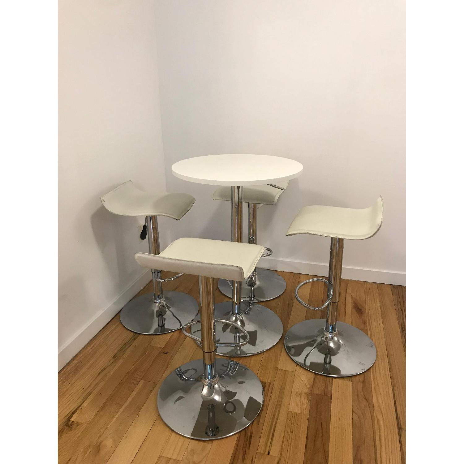 Zipcode Design Claudine Adjustable Height Swivel Bar Stool - image-2