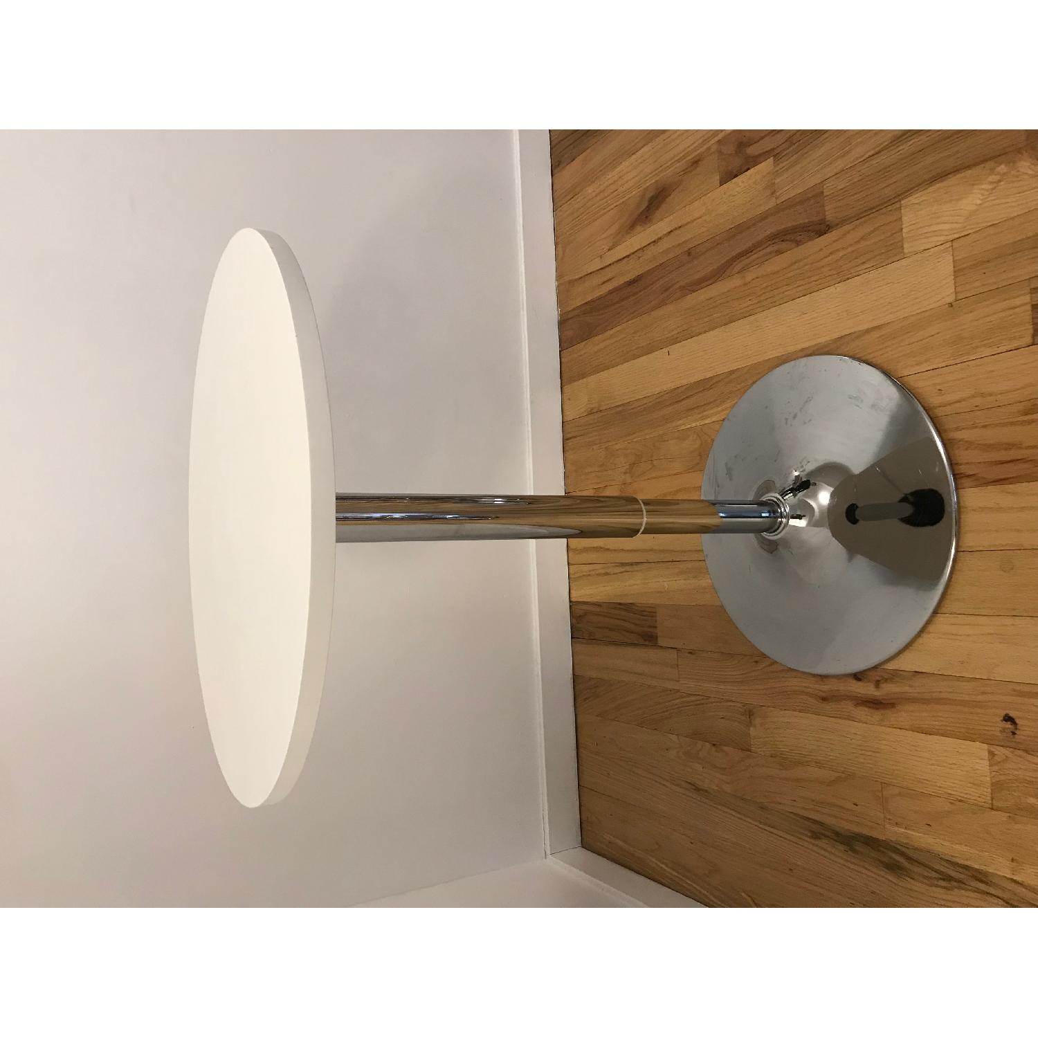 LumiSource Adjustable Bar Table in White - image-2