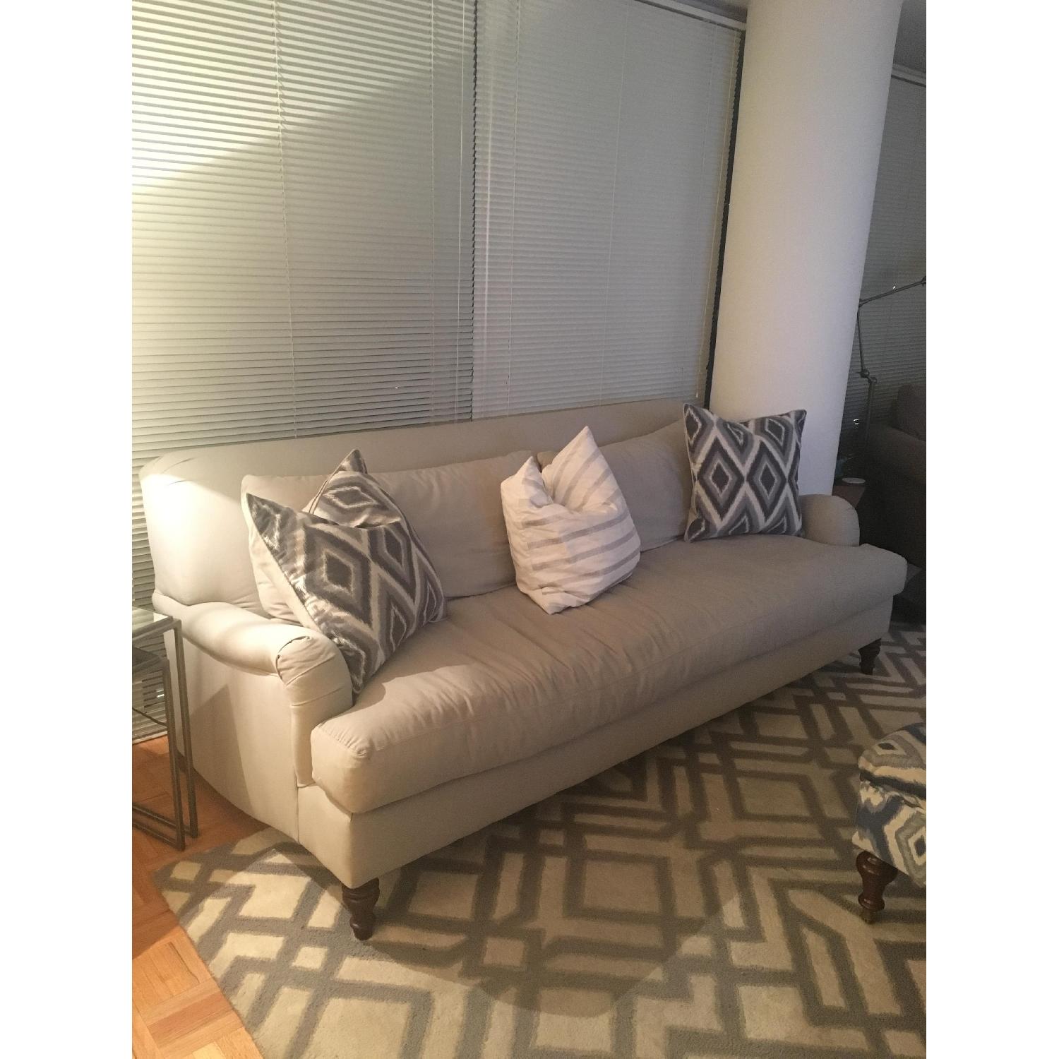 Pottery Barn Carlisle Upholstered Sofa - image-1