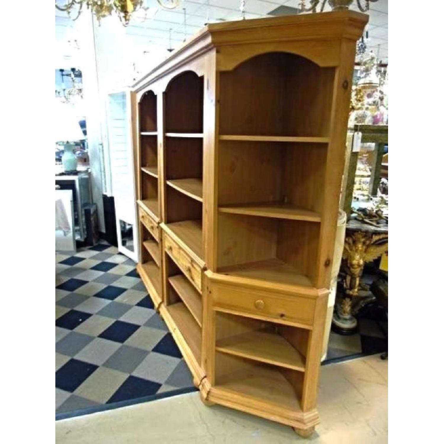 Broyhill Pine Wood Bookcase - image-2