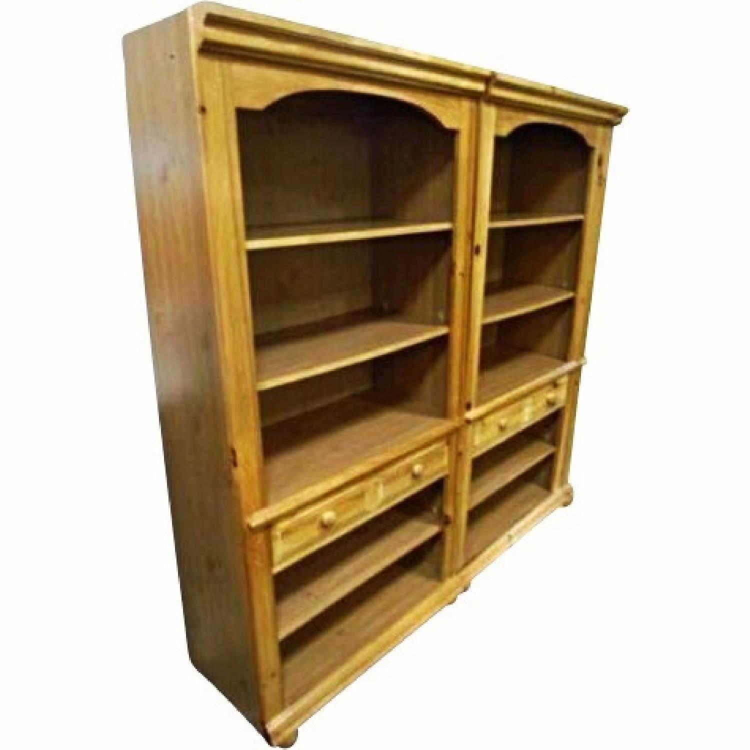 Broyhill Pine Wood Bookcase - image-3