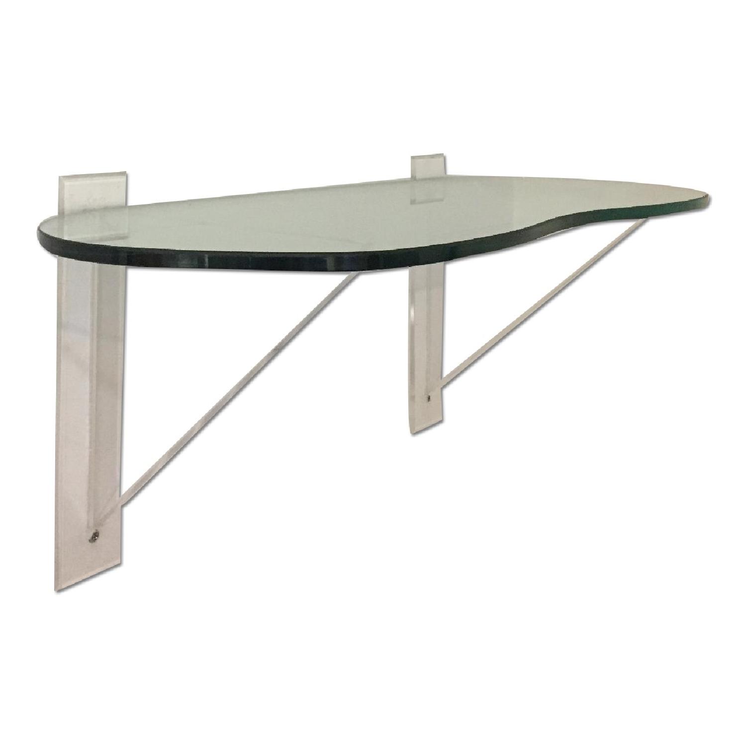 Custom Glass Shelf AptDeco