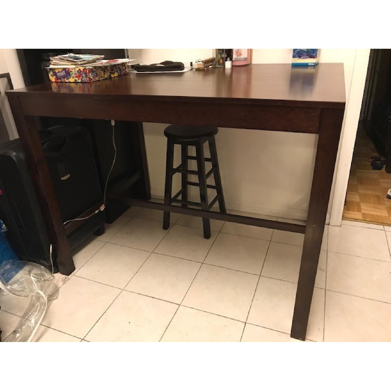 Mainstays Parsons Counter Height Dining Table in Espresso - image-3