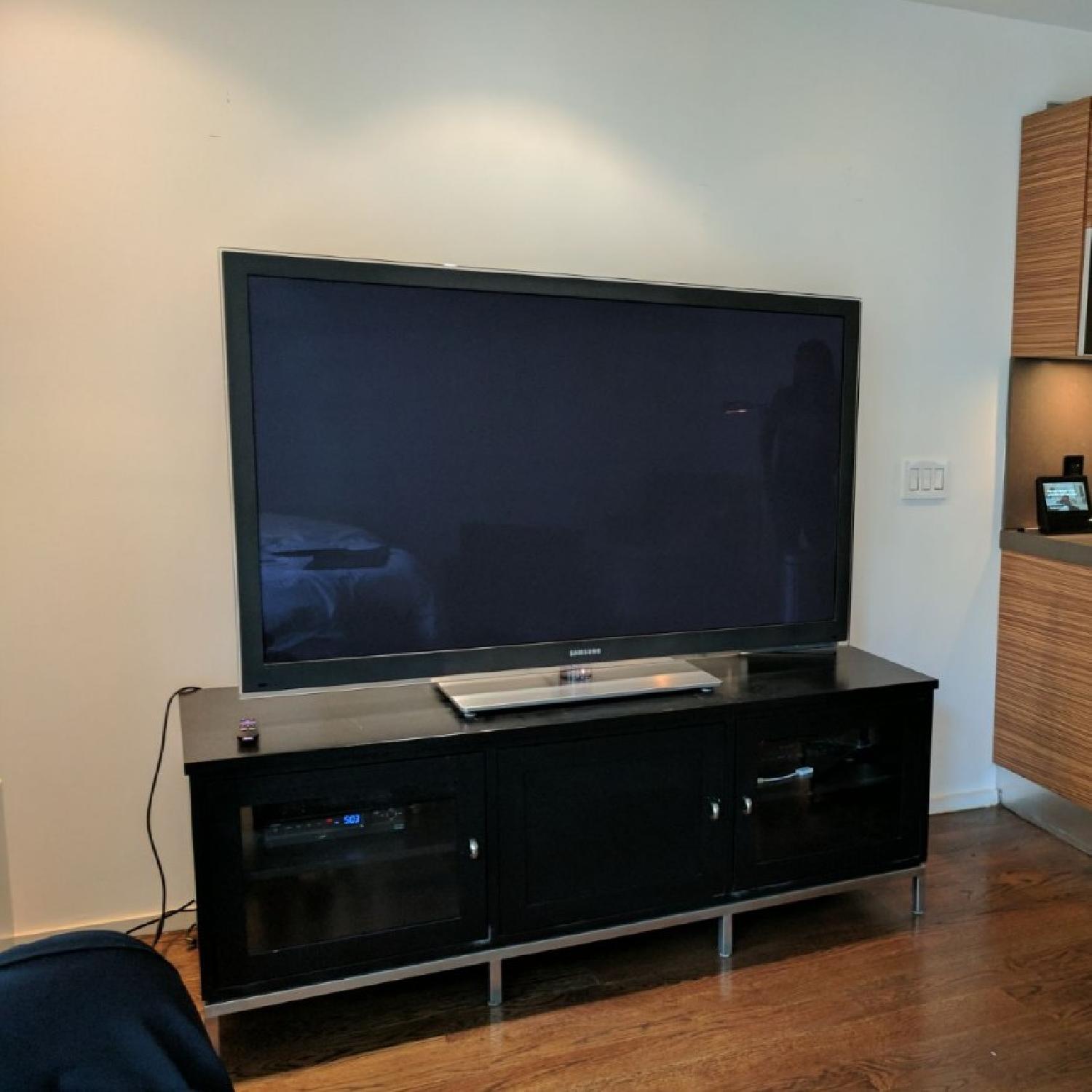 Ethan Allen Black Media Console - image-2