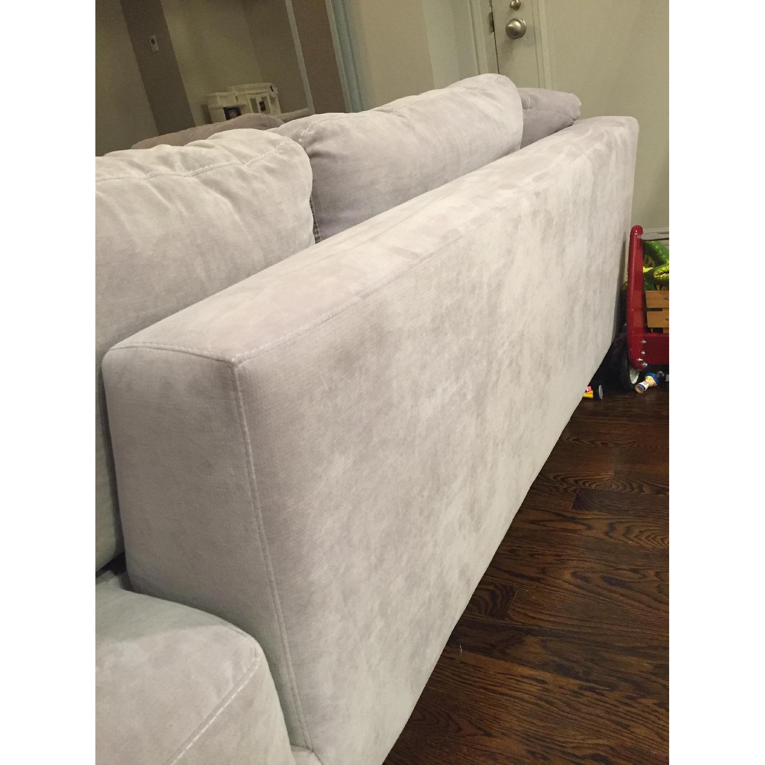 Macy's Microfiber 2-Piece Sectional Sofa - image-5