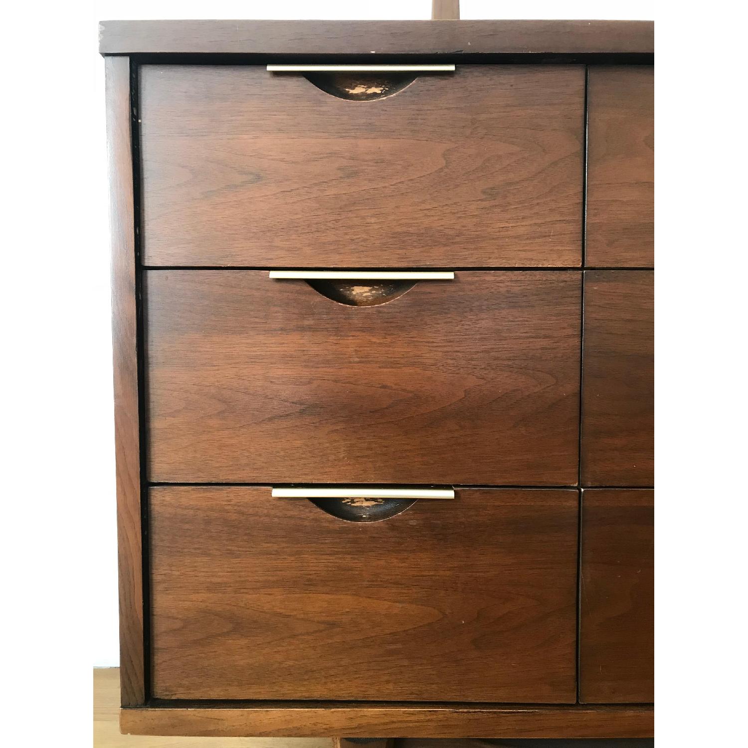 Kent Coffey Tableau Mid Century Dresser w/ Mirror - image-2