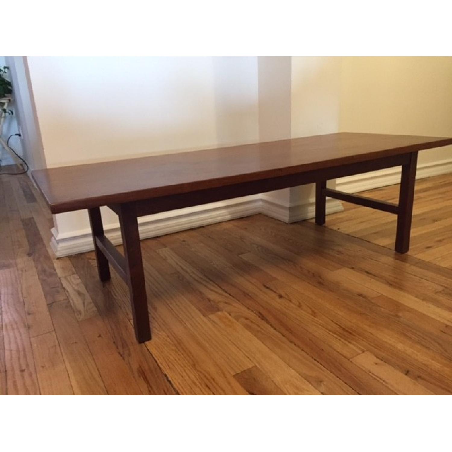 Classic Vintage Mission Style Coffee Table - image-1