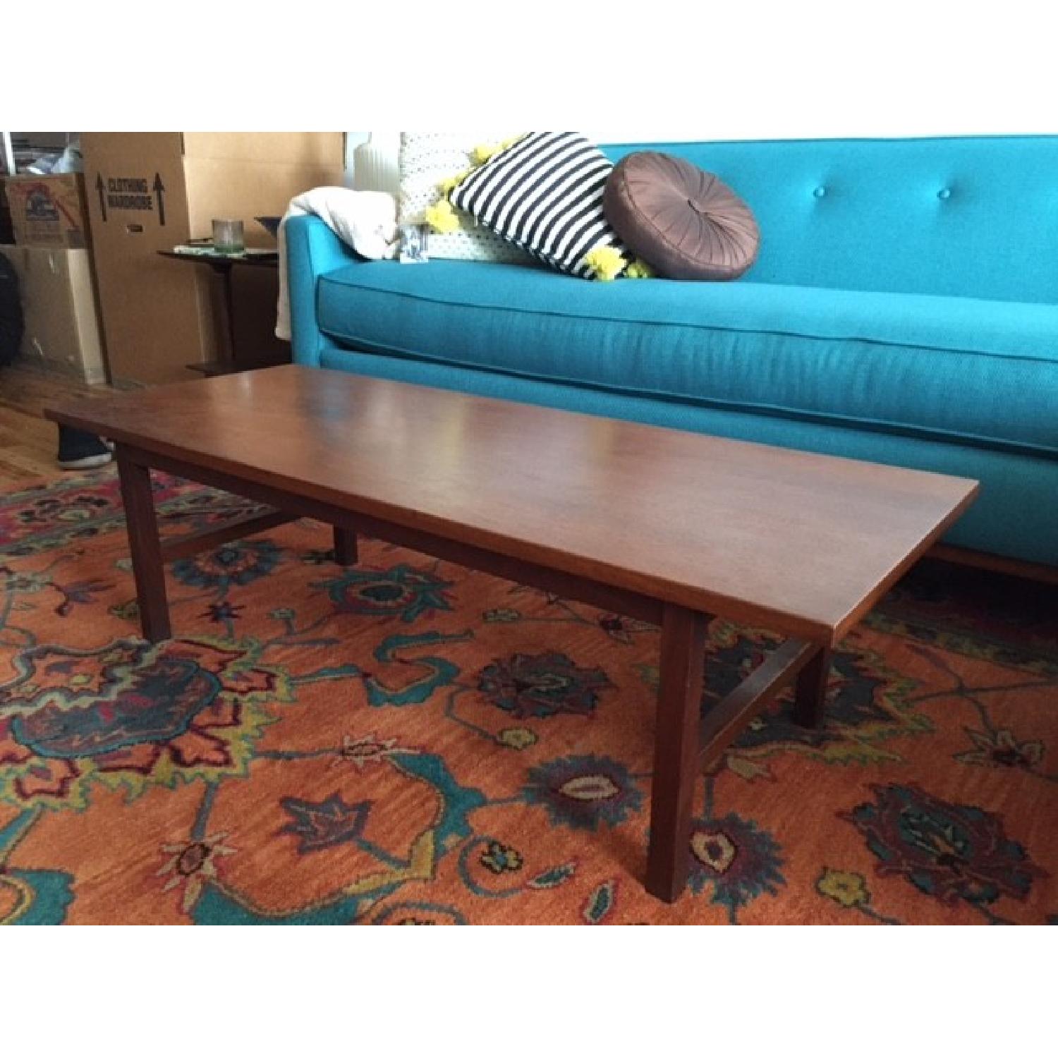 Classic Vintage Mission Style Coffee Table - image-3