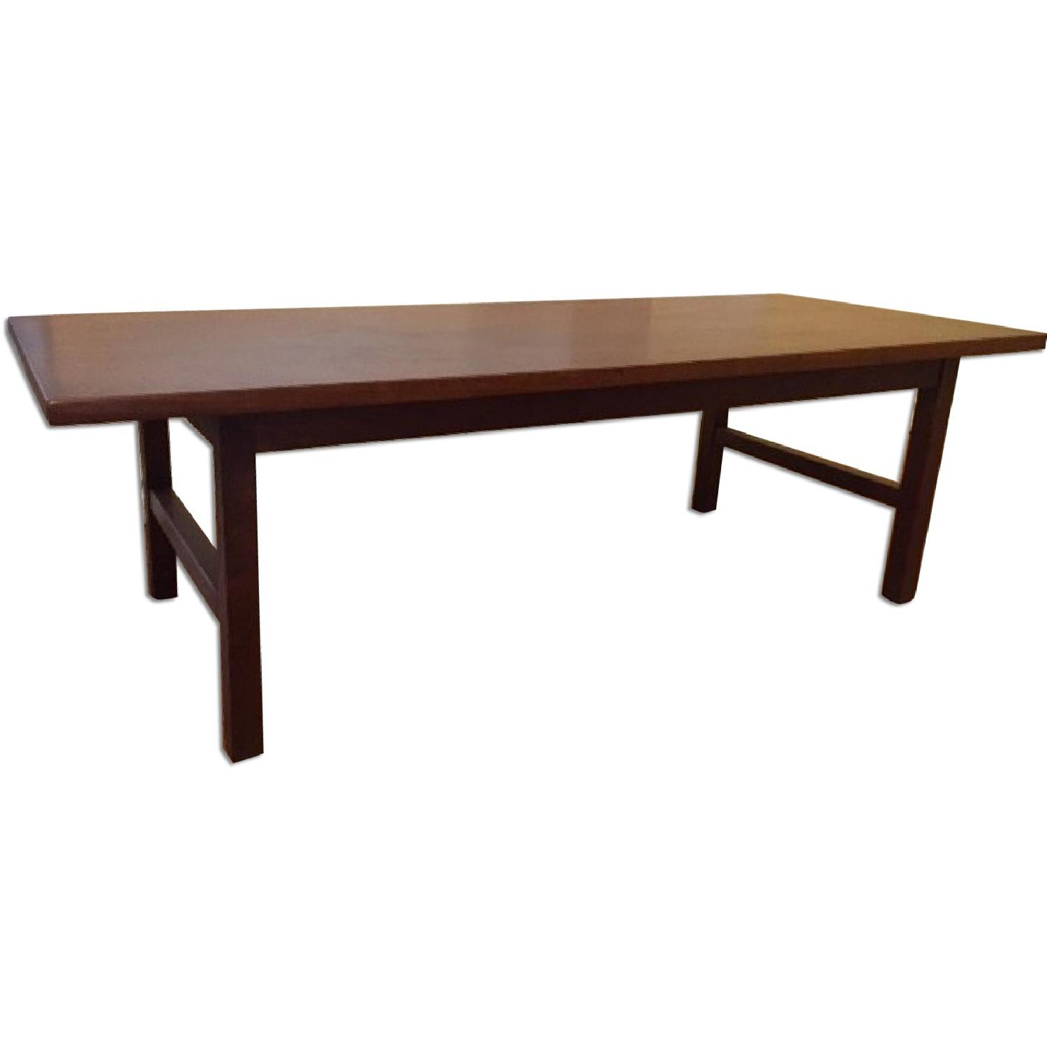Classic Vintage Mission Style Coffee Table - image-0