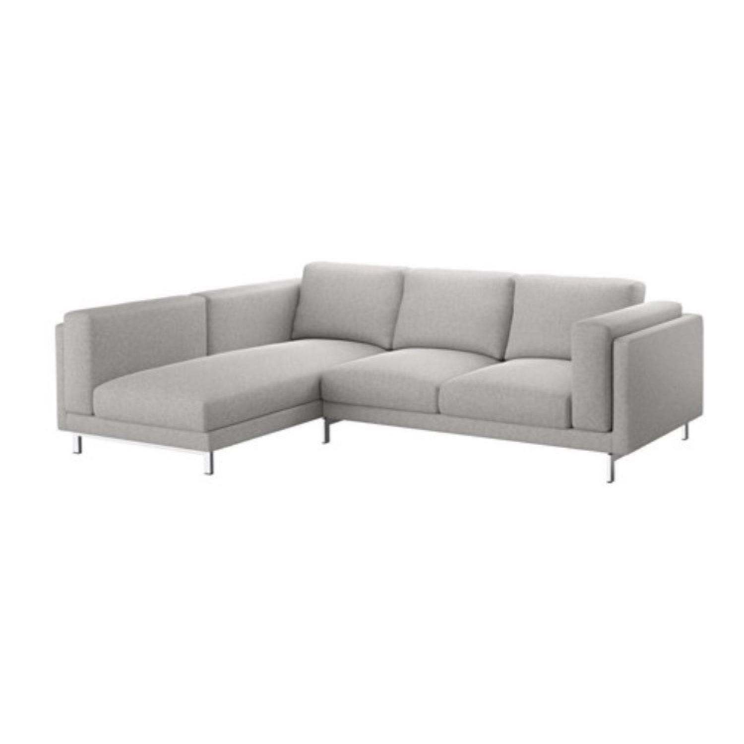 Ikea Nockeby 2Piece Sectional Sofa AptDeco