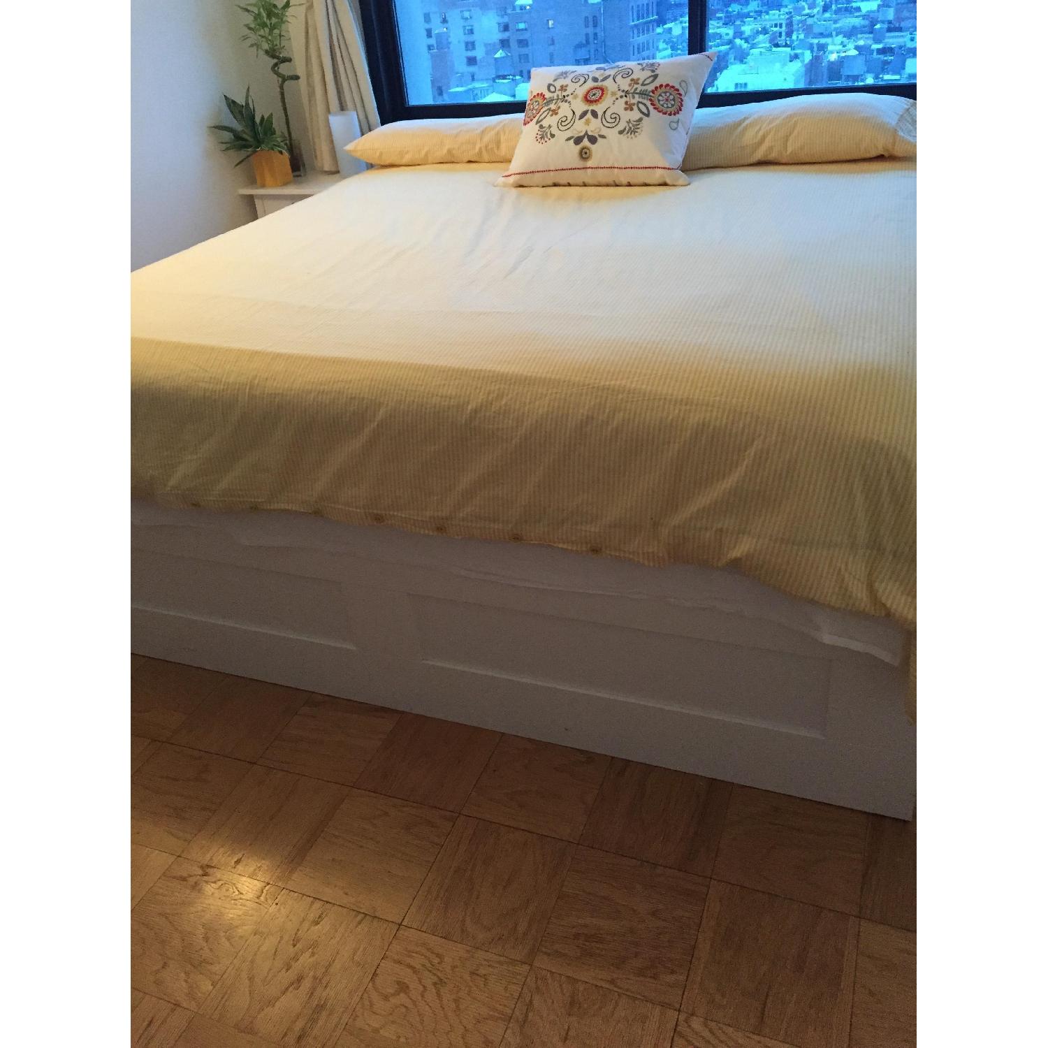 Ikea Brimnes King Size Bed Frame - image-3