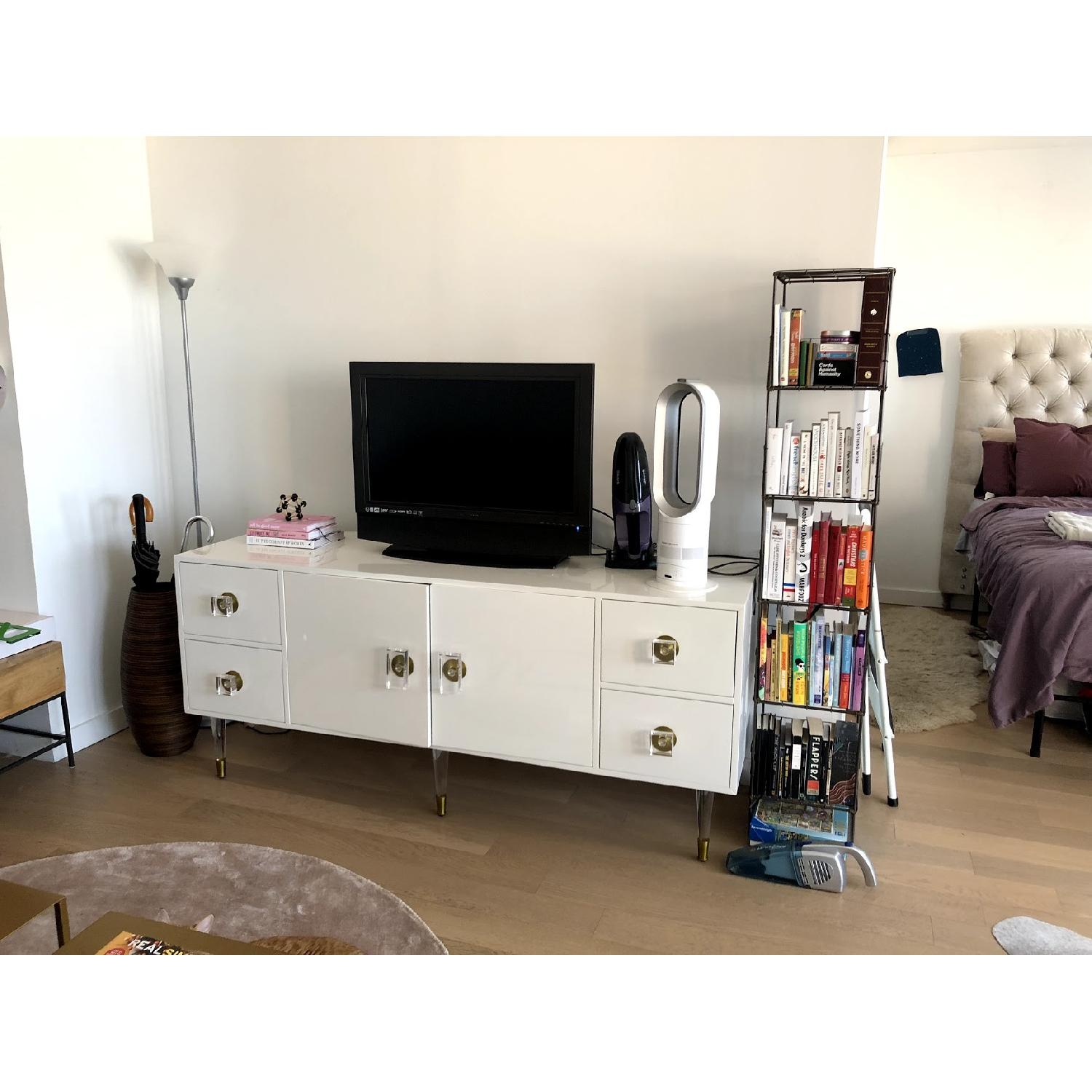 CB2 Grid Tower Book Shelf - image-3